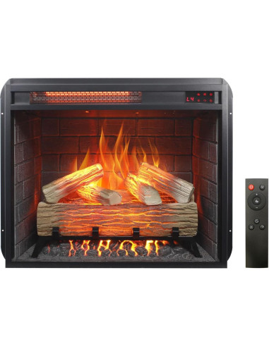Insertable Chimenea Eléctrica Infrarroja Genérico 61x20.8cm