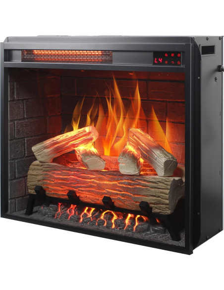 Insertable Chimenea Eléctrica Infrarroja Genérico 61x20.8cm Insertable Chimenea Eléctrica Infrarroja Genérico 61x20.8cm