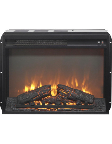 Insertador de chimenea eléctrica Genérico 60 cm con troncos