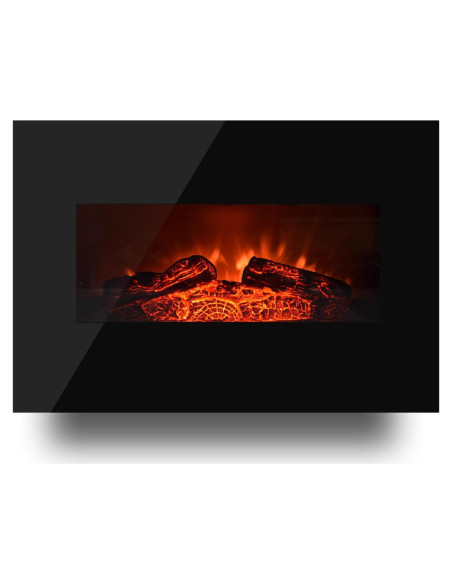 Chimenea Eléctrica ELEGANT 66 cm Montada en Pared con Control Remoto Chimenea Eléctrica ELEGANT 66 cm Montada en Pared con Control Remoto