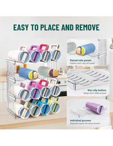 Organizador Apilable para 8 Tazas Stanley Bobomoment