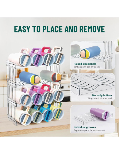 Organizador Apilable para 8 Tazas Stanley Bobomoment Organizador Apilable para 8 Tazas Stanley Bobomoment