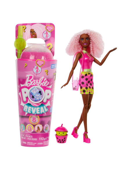 Muñeca Barbie Pop Reveal Bubble Tea con 8 Sorpresas Muñeca Barbie Pop Reveal Bubble Tea con 8 Sorpresas