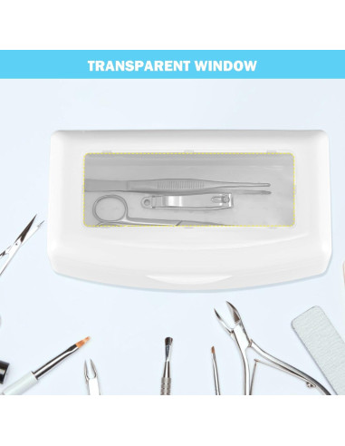 Caja Esterilizadora de Herramientas de Uñas Soiiw 22.5x10.5cm