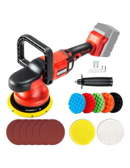 Pulidora Orbital Inalámbrica IRONFIST 6" 750-6800RPM Sin Batería Pulidora Orbital Inalámbrica IRONFIST 6" 750-6800RPM Sin Batería