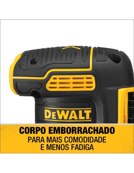 Lijadora Orbital DEWALT 20V MAX con Batería y Cargador Lijadora Orbital DEWALT 20V MAX con Batería y Cargador