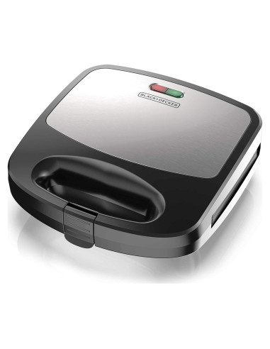 Plancha 3-en-1 BLACK+DECKER WM2000SD Compacta Antiadherente