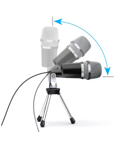 Micrófono de Condensador USB Slide PD1010 con Mini-Trípode 2