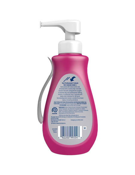 Crema Depilatoria Veet Profesional 2 Minutos 400ml Piel Sensible Crema Depilatoria Veet Profesional 2 Minutos 400ml Piel Sensible