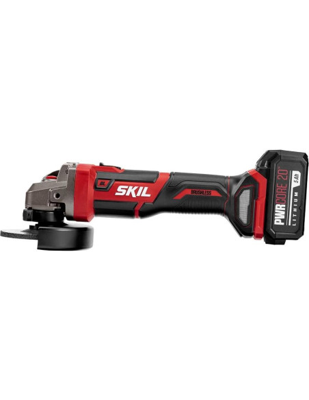 Amoladora Angular SKIL PWRCore 20V Sin Escobillas 5Ah Amoladora Angular SKIL PWRCore 20V Sin Escobillas 5Ah