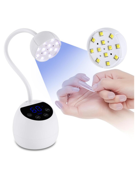 Lámpara UV para Uñas Kikugu M2 36W Inalámbrica con Temporizador Lámpara UV para Uñas Kikugu M2 36W Inalámbrica con Temporizador