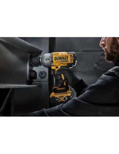 Llave de Impacto Inalámbrica DEWALT 20V MAX DCF900P1 Kit Completo