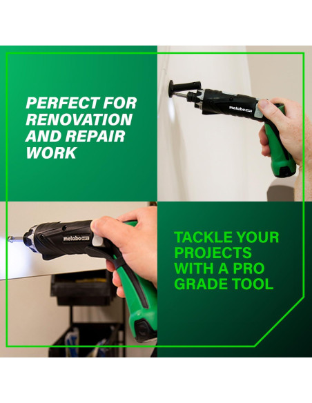 Destornillador Inalámbrico Metabo HPT DB3DL2 3.6V con 2 Baterías Destornillador Inalámbrico Metabo HPT DB3DL2 3.6V con 2 Baterías