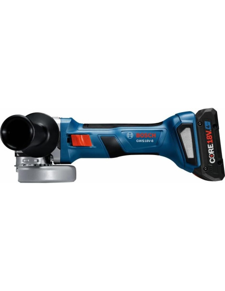 Amoladora Angular Bosch GWS18V-8B15 18V 4.5" con Batería 4Ah Amoladora Angular Bosch GWS18V-8B15 18V 4.5" con Batería 4Ah