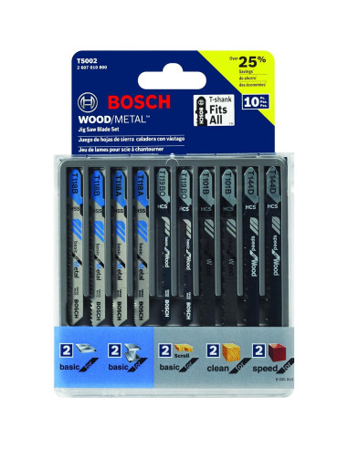 Sierra de Calar Bosch JS470EB 840W con Estuche y 10 Hojas T5002