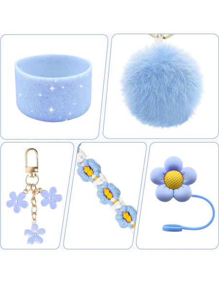 Juego de Accesorios Beofinest para Taza Stanley 30oz 40oz Azul Juego de Accesorios Beofinest para Taza Stanley 30oz 40oz Azul