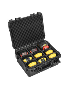 Estuche Duro Impermeable LOTOCASE para Baterías Dewalt/Milwaukee