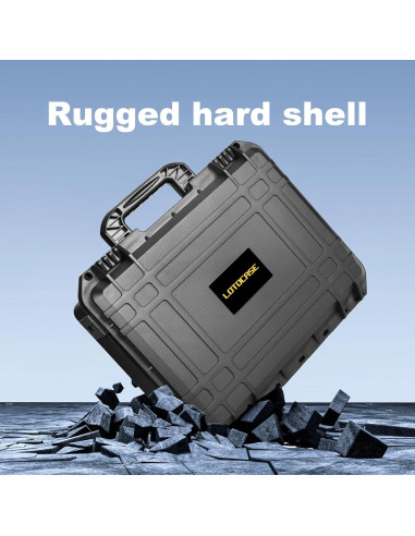 Estuche Duro Impermeable LOTOCASE para Baterías Dewalt/Milwaukee