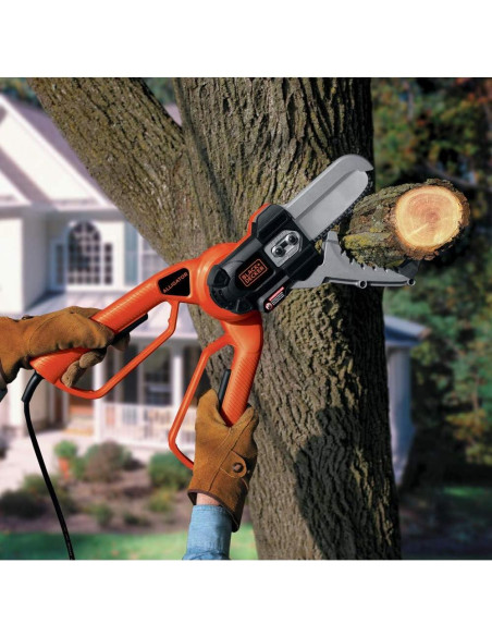 Sierra de Cadena Eléctrica Lopper BLACK+DECKER LP1000 4.5A Sierra de Cadena Eléctrica Lopper BLACK+DECKER LP1000 4.5A