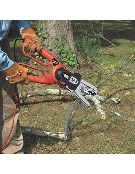 Sierra de Cadena Eléctrica Lopper BLACK+DECKER LP1000 4.5A Sierra de Cadena Eléctrica Lopper BLACK+DECKER LP1000 4.5A