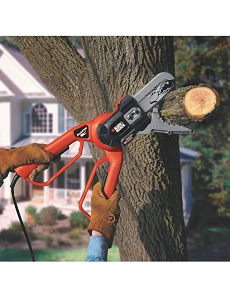 Sierra de Cadena Eléctrica Lopper BLACK+DECKER LP1000 4.5A Sierra de Cadena Eléctrica Lopper BLACK+DECKER LP1000 4.5A