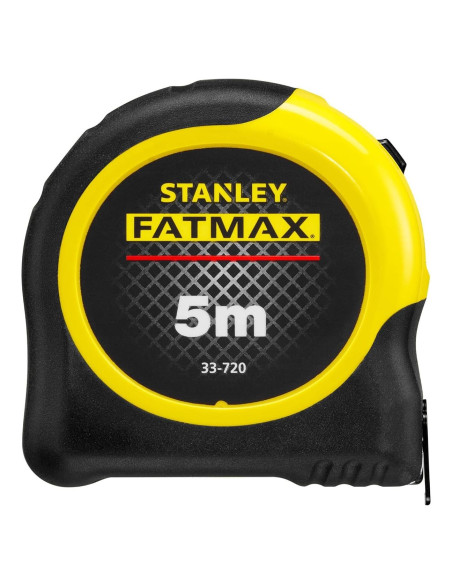 Cinta Métrica Stanley FatMax 5m con Blade Armor y Extremo Magnético Cinta Métrica Stanley FatMax 5m con Blade Armor y Extremo Magnético