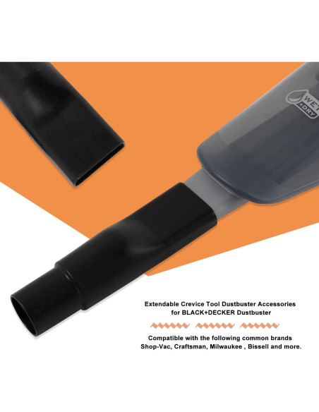 Adaptador de Accesorios Universal AMTHKNO para Aspiradora Black+Decker Adaptador de Accesorios Universal AMTHKNO para Aspiradora Black+Decker