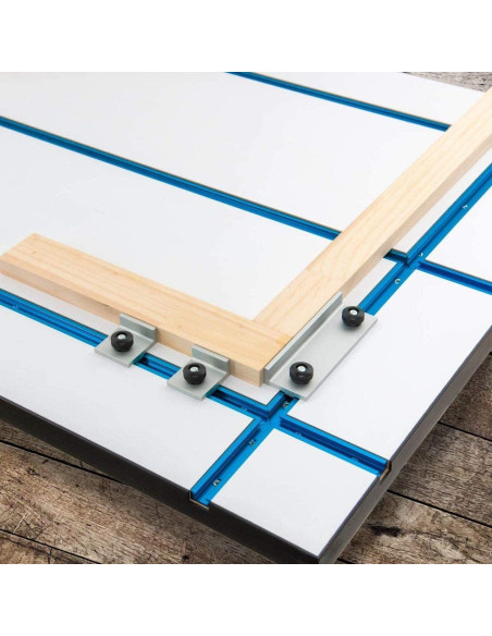 Kit de Intersección T-Track POWERTEC 71609V para Madera Kit de Intersección T-Track POWERTEC 71609V para Madera