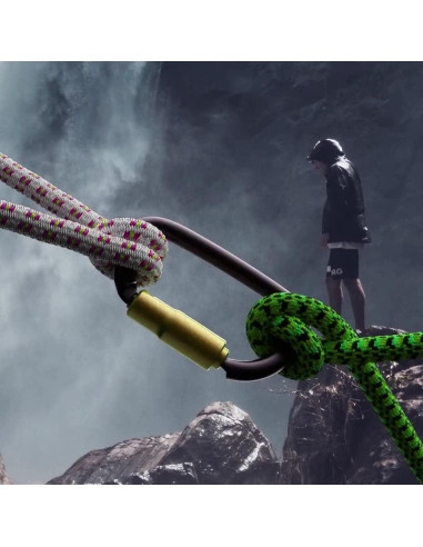 Cuerda Paracord 550 HERCULES 15.24 m Verde Militar Nylon