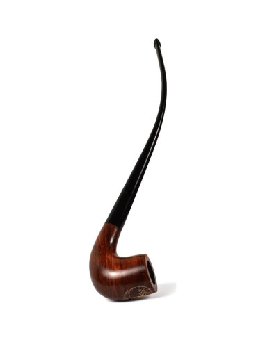 Pipa de Tabaco de Madera Pera Rota 26cm con Filtro 9mm