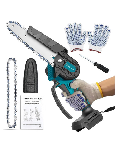 Mini Motosierra Inalámbrica QSDXNYDC 6" para Makita 18V Mini Motosierra Inalámbrica QSDXNYDC 6" para Makita 18V
