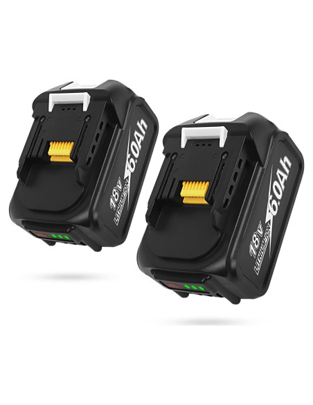 Batería Reemplazo Makita 18V 6.0Ah Negro - BL1860B Compatible Batería Reemplazo Makita 18V 6.0Ah Negro - BL1860B Compatible