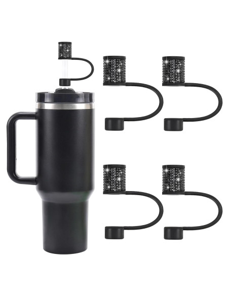 Juego de Accesorios para Taza Stanley 4Pcs Cubiertas de Paja 30/40oz Juego de Accesorios para Taza Stanley 4Pcs Cubiertas de Paja 30/40oz
