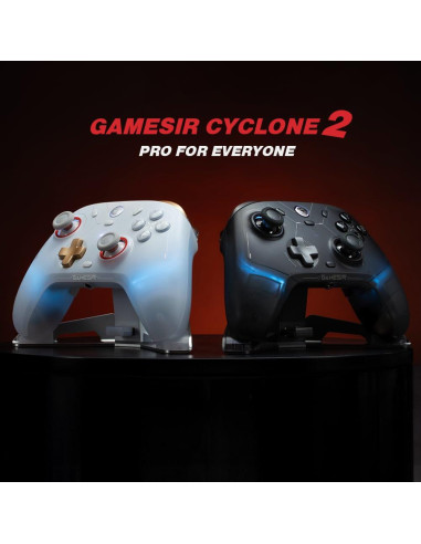 Controlador Inalámbrico GameSir Cyclone 2 - RGB, 1000Hz, PC/Switch/Android/iOS