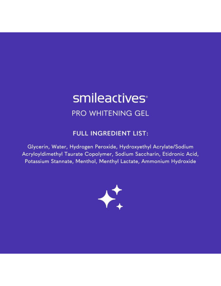 Gel Blanqueador de Dientes Smileactives 28.35 g - Paquete de 3 Gel Blanqueador de Dientes Smileactives 28.35 g - Paquete de 3