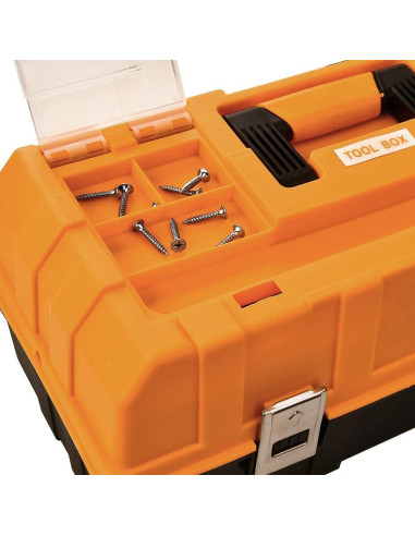 Caja de Almacenamiento Plástica 3 Capas Ganchun 43.18x17.78x17.78 cm