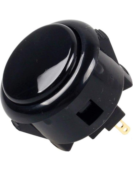 Botones de Presión Sanwa OBSF-30 - 8 Piezas 30mm Negro Botones de Presión Sanwa OBSF-30 - 8 Piezas 30mm Negro