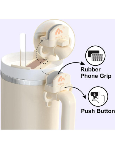 Soporte para Teléfono CUPTURNER Compatible con Tumblers Stanley