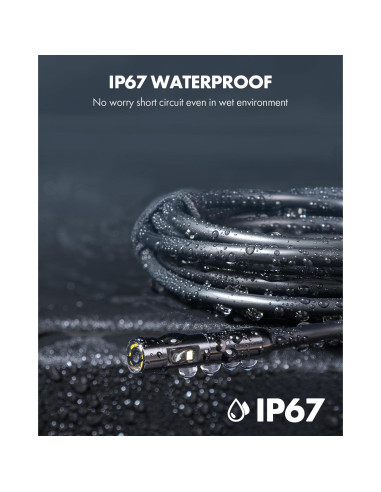 Cámara Endoscópica Doble Lente Anykit 3m IP67 Tipo-C