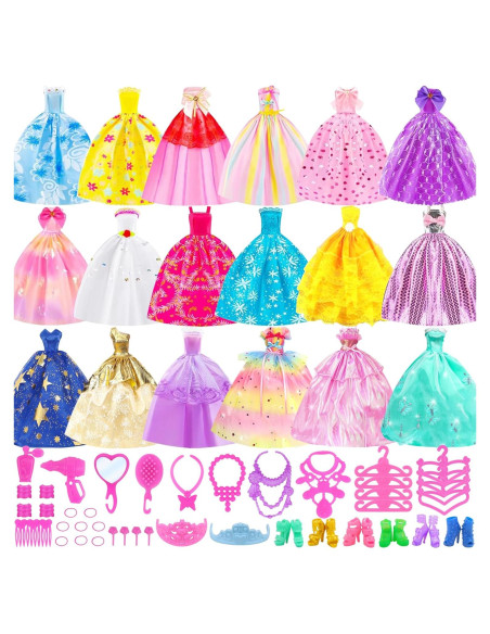 Ropa y Accesorios para Muñecas ZITA ELEMENT 51 Pcs 29.2 cm Ropa y Accesorios para Muñecas ZITA ELEMENT 51 Pcs 29.2 cm