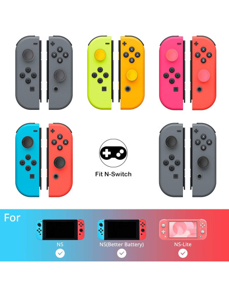 Tapa de Reemplazo Ferkurn para Joycon Switch OLED y Lite Tapa de Reemplazo Ferkurn para Joycon Switch OLED y Lite