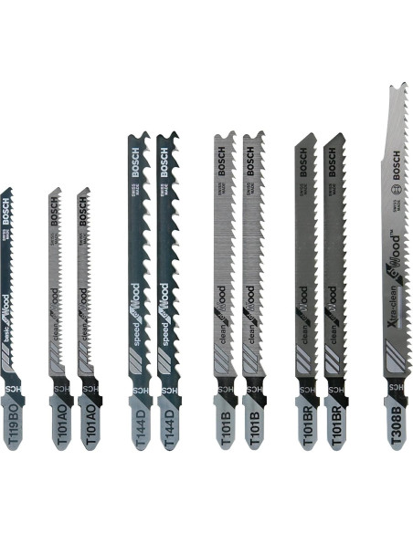 Sierra de Calar Bosch JS572EBK 7.2A con 10 Cuchillas T-Shank Sierra de Calar Bosch JS572EBK 7.2A con 10 Cuchillas T-Shank