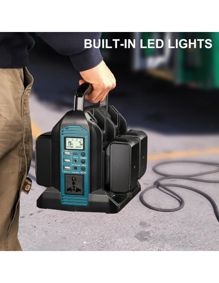 Inversor de Potencia 350W Hipoke para Batería Makita 18V LXT Inversor de Potencia 350W Hipoke para Batería Makita 18V LXT