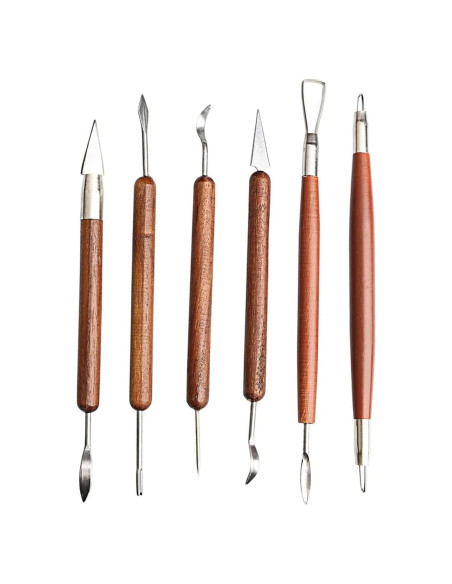 Conjunto de 6 Herramientas de Escultura SWIT para Cerámica Conjunto de 6 Herramientas de Escultura SWIT para Cerámica