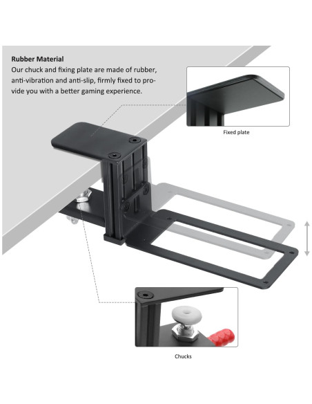 Soporte de Joystick Huye para Logitech G Extreme 3D Pro Soporte de Joystick Huye para Logitech G Extreme 3D Pro