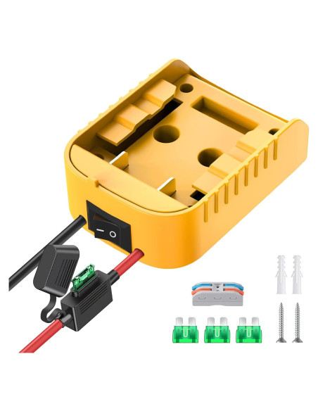 Adaptador Power Wheels CHoiKWong para Batería Dewalt 20V Adaptador Power Wheels CHoiKWong para Batería Dewalt 20V