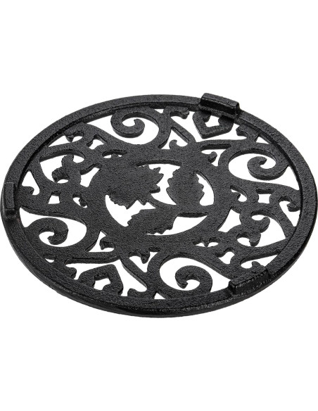 Soporte de Hierro Fundido Coloch 2 Piezas 11.7 cm Negro Soporte de Hierro Fundido Coloch 2 Piezas 11.7 cm Negro