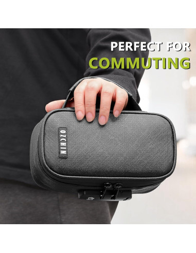 Bolsa a Prueba de Olores OZCHIN con Cerradura S Negra