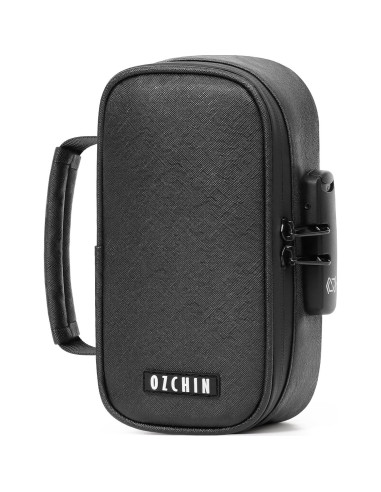 Bolsa a Prueba de Olores OZCHIN con Cerradura S Negra