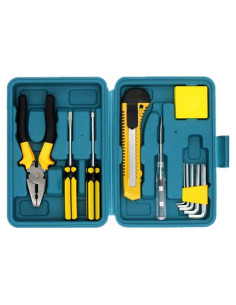 Juego de Herramientas Manuales Shiratori 12 Piezas con Caja